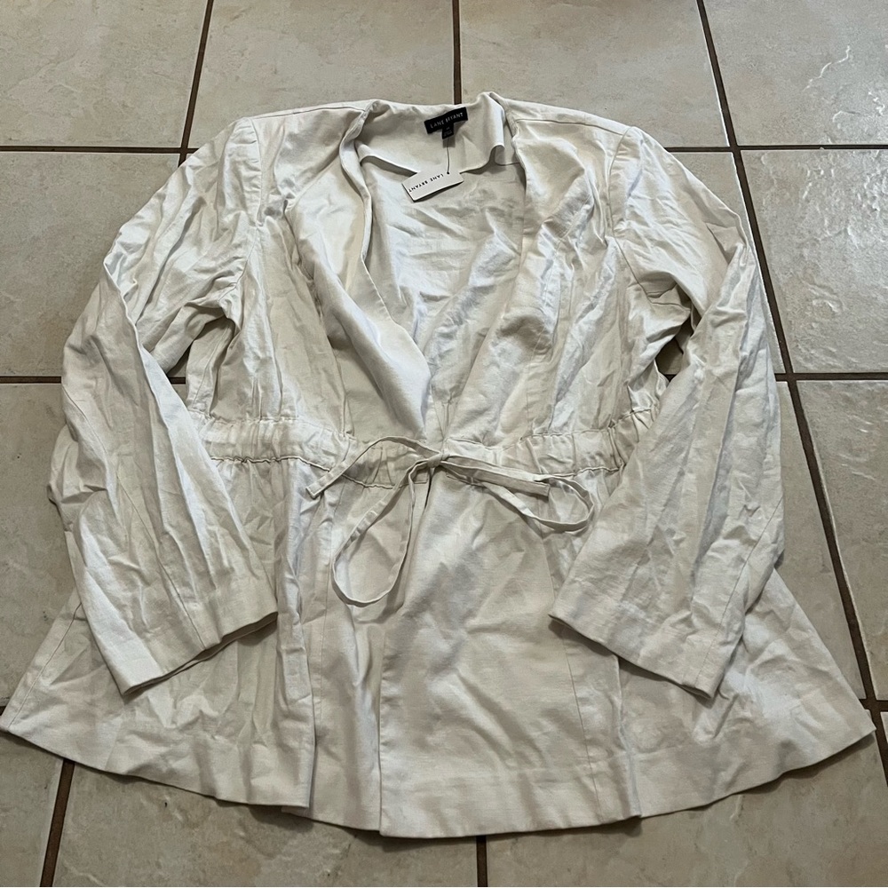 Lane Bryant Sz 18 Women's White Jacket